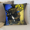 Подушка патриотическая 3D Несокрушимый воин 2697_D 12687 35х35 см