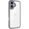 TPU чохол Transparent + Colour 1,5mm для Apple iPhone 16 (6.1«)