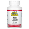 Natural Factors Zinc Citrate 15 mg 90 таблеток