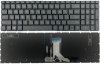 Клавіатура для ноутбука HP Pavilion 15-FC 15-FD 16-AB без рамки Прямий Enter підсвітка Original PRC (N32715-211)