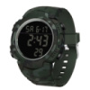 Чоловічий тактичний годинник Sanda 2182 Camo Green-Black з електронним циферблатом та підсвічуванням