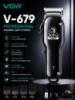 Машинка для стриження (clipper) VGR V-679 BLACK, 4 насадки