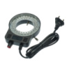 Подсветка верхняя, кольцевая Aida LED-60-D в чёрном корпусе, с регулировкой яркости, для микроскопов серии XTX, AC 100-240V