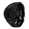 Чоловічий тактичний годинник Sanda 2125 All Black з водонепроникністю 5 ATM та підсвічуванням