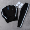 Костюм Fred Perry світшот + штани чорний + 2 пари шкарпеток у подарунок