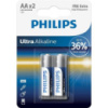 Батарейка Philips LR06 Ultra Alkaline * 2 (LR6E2B/10)