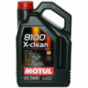 Моторное масло Motul 8100 X-clean 5W-40 4 л
