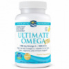 Рыбий Жир, Вкус Лимона, Nordic Naturals, Ultimate Omega, Lemon, 1000 мг, 60 Капсул