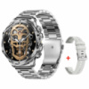 Розумний годинник Modfit Tactic Blaze Silver Steel з металевим ремінцем та захистом IP67