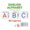 Гр Карточки великі «Английський алфавіт» J 009 y  26 карток укр. (40) 9789660840547