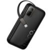 Зовнішній акумулятор HOCO Q51 Key PD20W power bank with telescopic cable(10000mAh) Black (6942007671514)