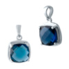 Серебряная подвеска CatalogSilver с топазом Лондон Блю (2041160)