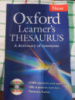 Oxford Learner's Thesaurus by Diana Lea, Jennifer Bradbery, Richard Poole, Helen Warren