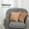 Подушка декоративная «VELOUR» 40*40 см Золотой беж