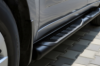 Боковые трубы Black (2 шт, нержавейка) для Iveco Daily 1999-2006 гг