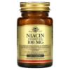 Solgar Niacin 100 мг 100 таблеток