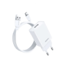 Мережевий зарядний пристрій з кабелем REMAX Kiddy Series 2.4A RP-Charger Set with Cable U95 Type-C (6954851218227)