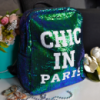 Жіночий рюкзак «Chic In Paris» Зелений