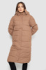 Куртка женская удлиненная, цвет бежевый, 207R006