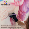Фарба акрилова STANDART Kompozit «Флуорисцентні» 20 мл, 114 Флуоресцентний рожевий