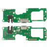 Разъём зарядки для Oppo A96 на плате с микрофоном и компонентами