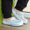 Кроксы Серые Тапочки CROC$ Шлёпанцы Мужские Женские (размеры: 39,40,41,42,43)