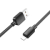 Кабель Hoco X96 USB to Lightning 1m black