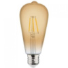 Лампа  «RUSTIC VINTAGE-6» 6W Filament led 2200К  E27