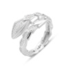 Серебряное кольцо CatalogSilver с фианитами, вес изделия 3,93 гр (2153818) 17.5 размер