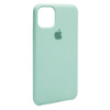 Силиконовый Чехол Накладка Original Silicone Case High Copy — iPhone 11 Pro Max — Sea Blue (21)