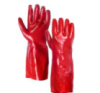 Рукавички МБС 35 см червоні з ПДВ з крагами