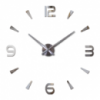 3D настенные часы, бескаркасные часы, часы наклейка 90-120см 1