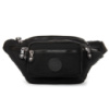 PODIUM Сумка Женская Текстиль на пояс полиамид Jielshi K-918 black