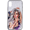 TPU + PC чохол Prisma Ladies для Apple iPhone XS Max (Purple) - купити в SmartEra.ua