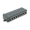 8-портовый POE-инжектор питания, с 8xRJ45  портами Ethernet 10/100Мбит/с, IEEE802.3af/at, 12-57V, PIN45+/78-