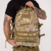 Міцний військовий рюкзак 40л Multicam з MOLLE (Cordura 600D)