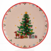 Новогодняя тарелка из фарфора Ø21.5 (см) CR-1-2
