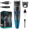 Универсальная аккумуляторная машинка VGR V-053B для стрижки волос, бороды, усов и тела, зарядка от USB