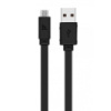 Дата кабель Hoco X5 Bamboo USB to Lightning (100см) (Чорний) - купити в SmartEra.ua