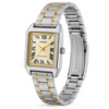 Жіночий годинник Casio LTP-V007SG-9B з золотистим циферблатом та сріблясто-золотим браслетом