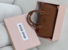 Сумка Miu Miu Arcadie Leather medium - Premium коричневий