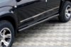 Боковые трубы Black (нерж) для Kia Carens 1999-2012 гг