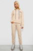 Спортивний костюм жіночий двонитка, колір бежевий, 214R1419-005