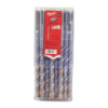 Бур SDS-PLUS M2 MILWAUKEE, діаметр 10,0х160х100мм, (50шт), пластикова коробка