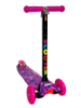 Самокат трехколесный «Scooter» розовый космос
