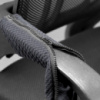 Еластичні чохли для підлокітників офісного крісла.