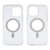 Чехол силиконовый Сlear Case MagSafe для Apple iPhone 15 прозрачный