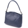 Сумка на плечо из натуральной кожи для женщин Vintage 23009 Синий