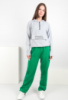 Жіночі зимові зелені спортивні брюки