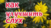 Заговор на избавление от глухоты, для улучшения слуха.